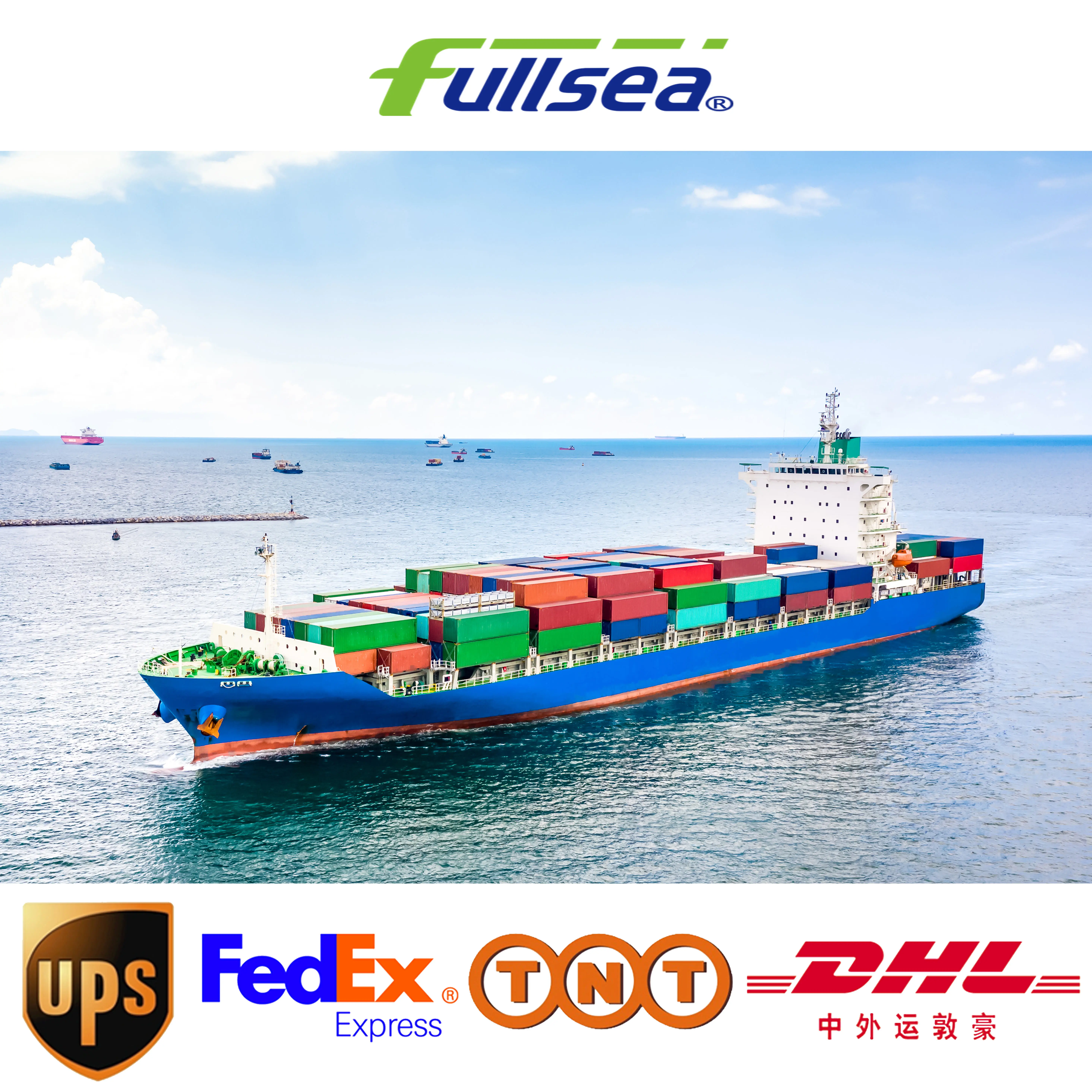 Cheapest Rates Sea Shipping Professional  International Logistics From China to USA /UK/Europe