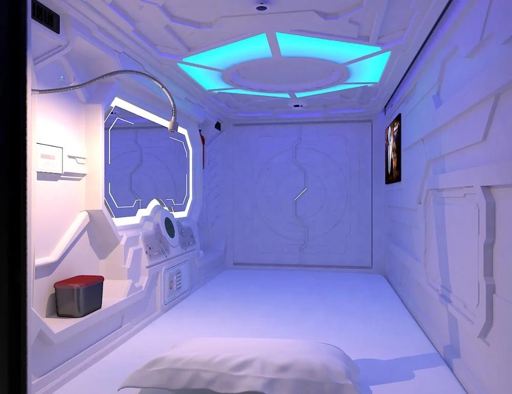 WE Factory Direct Sale  Sleeping Bunk Bed Indoor ABS Capsule Bed For Sale