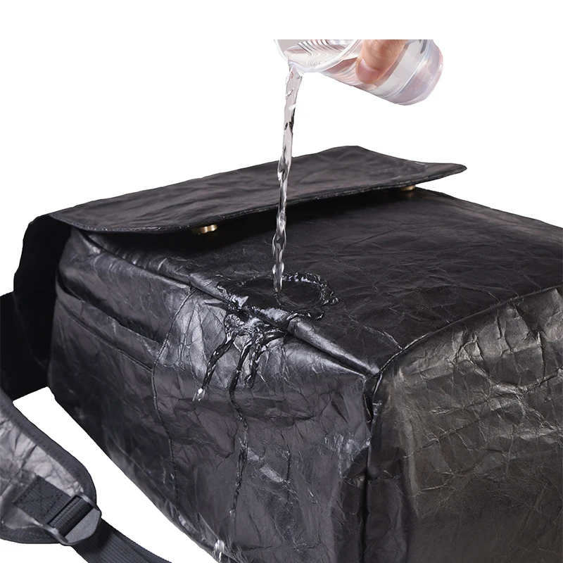 high quality customized ECO friendly durable tyvek paper drawable  casual bag reusable waterproof  backpack