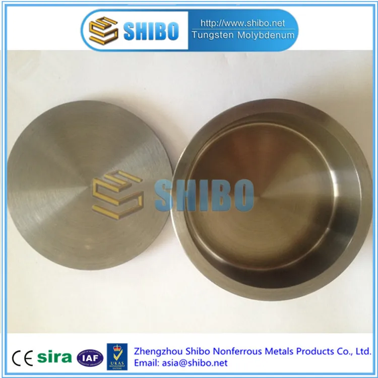 Прямая продажа с завода, вольфрамовые тигли, вольфрамовый таяльник, используемый в печи