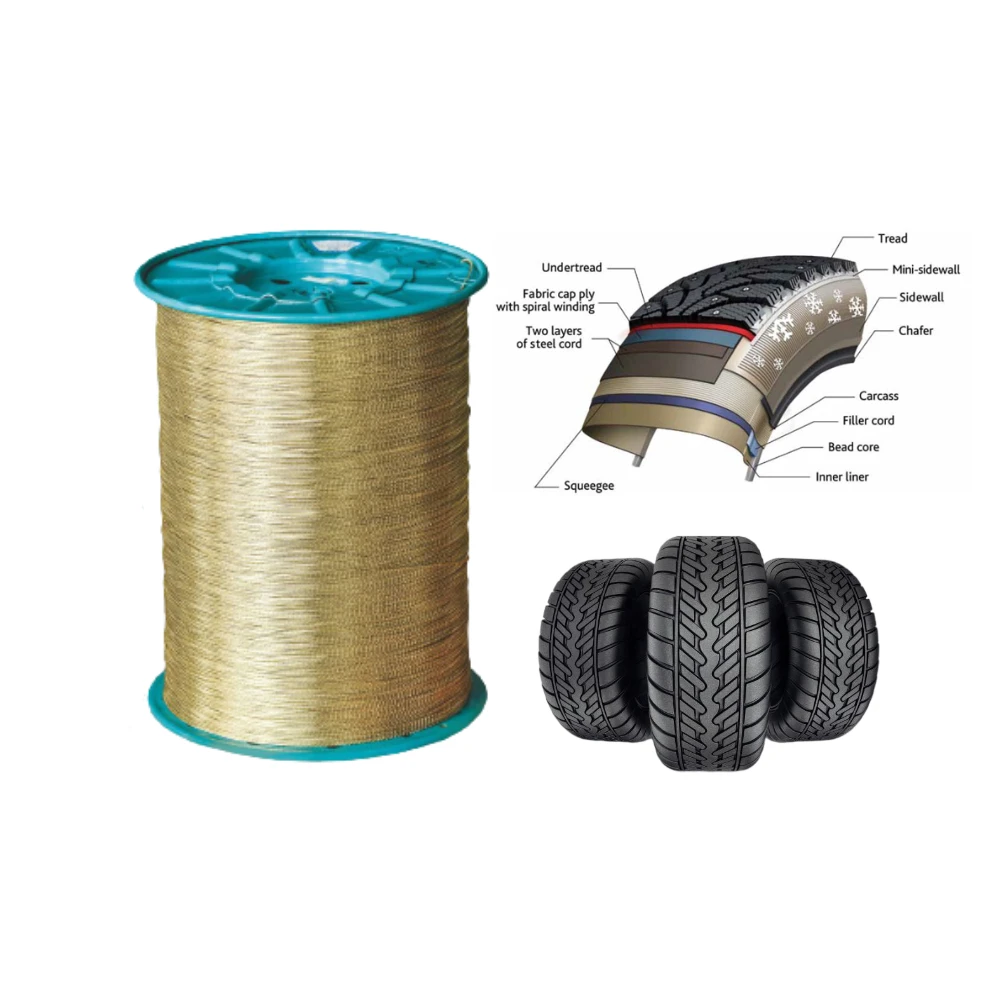 top quality china brass coated high tensile tire wire rubber steel cord
