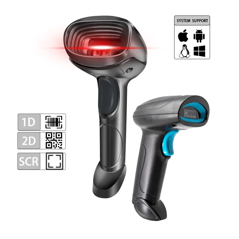 SMT4S11CW handheld checker wireless bar code qr scanner barcode Top Collect Device scanned with usb cable  sticker gun memory