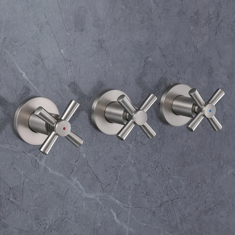 Kaiping Manufacturer 2023 New Wall Mounted Concealed Shower System Set