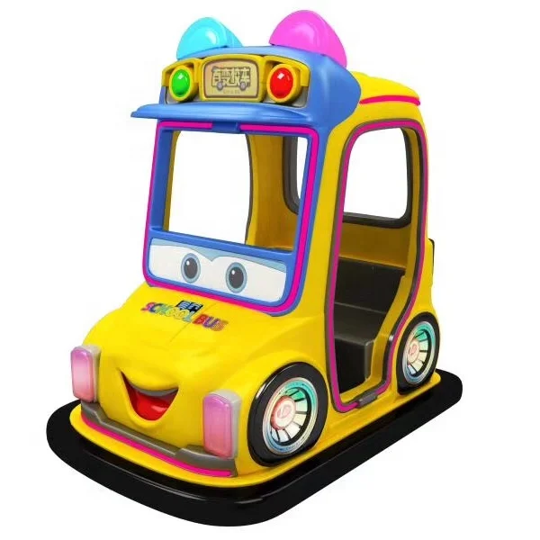 New Arrival Variety School Bus Battery Bumper Car For Indoor Rides