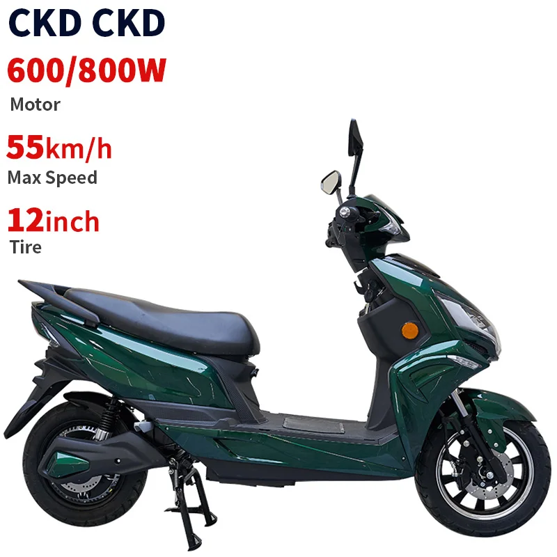 Купить оптовая цена Электрический мотоцикл 12 дюймов 600/800 Вт 45-55 км/ч Скорость скутер сделано в Китае