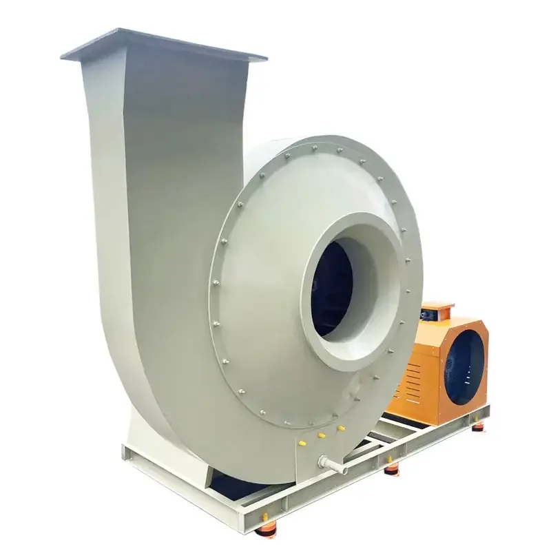 High Pressure Low Noise Fiber Reinforced Chemical Resistant Fiberglass Centrifugal Fan