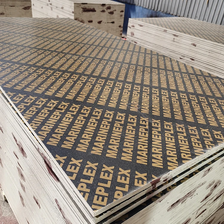 Wholesale 18mm Brown Black BP plywood biz standard pp plastic plywood Film Faced Plywood For Construction building