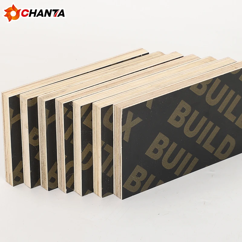 1220*2440*18mm High Quality Birch Core Phenolic Film Faced Formwork Plywood