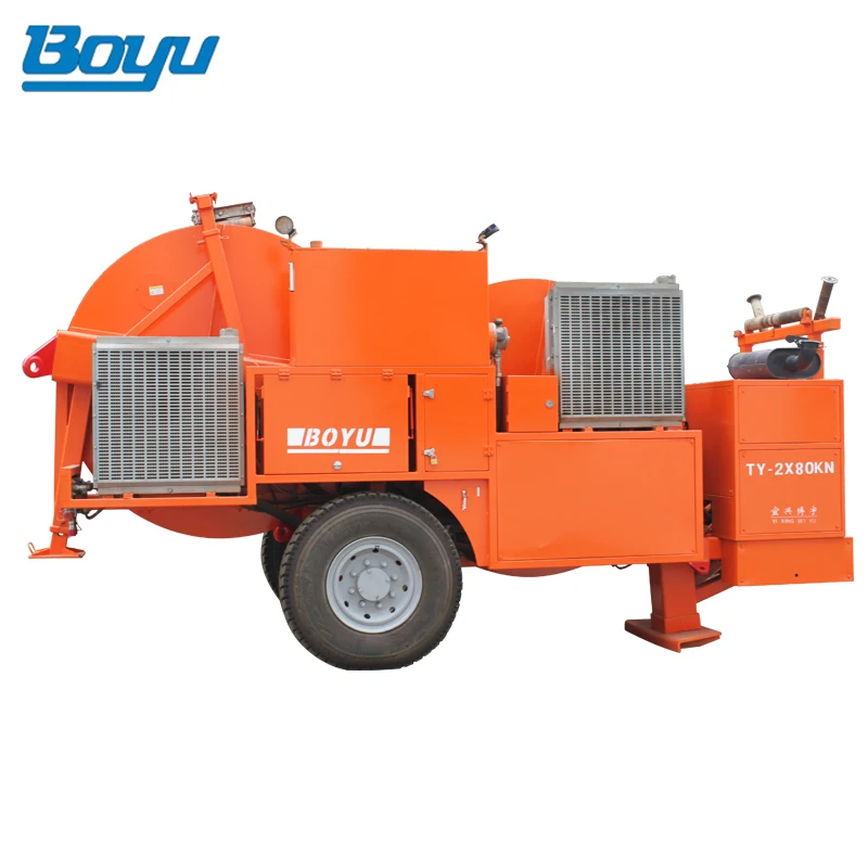 Cable Tensioners Stringing Equipment Hydraulic Conductor Tensioner