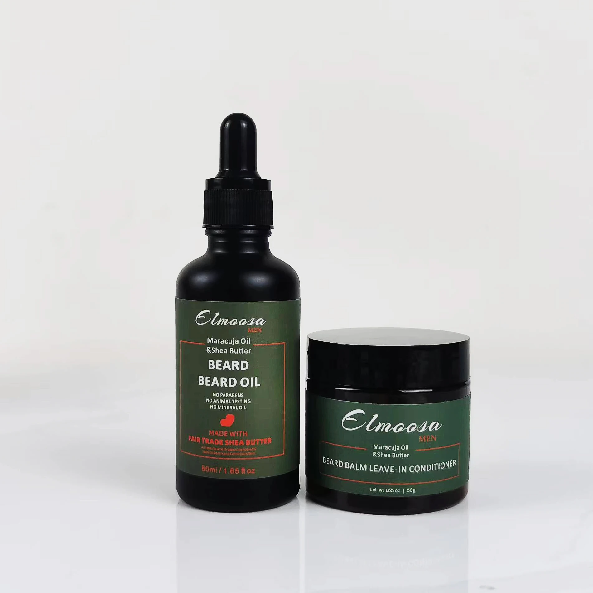 Private Label High quality mens Beard Growth Kit beard oil balm Professional Beard Kit For Men Grooming Care