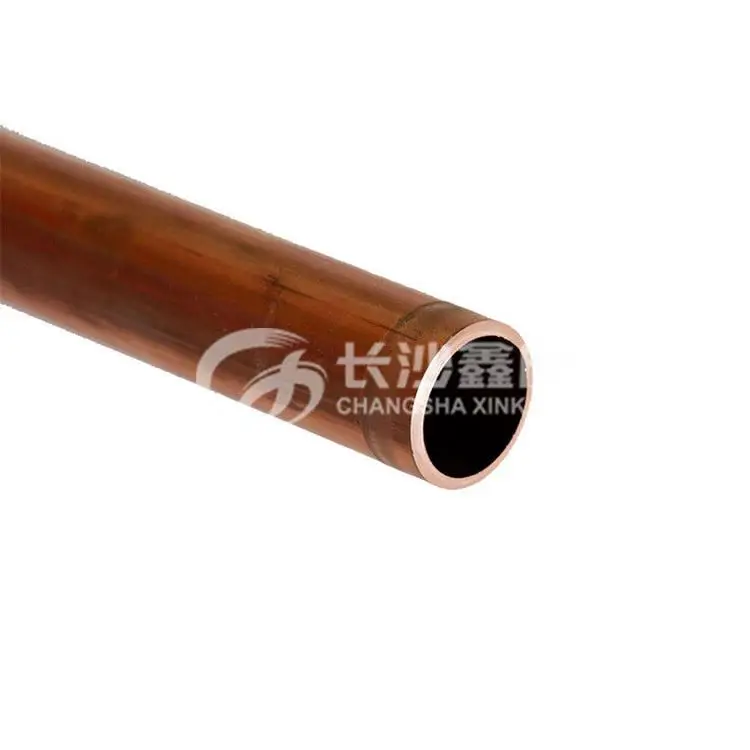 New Arrivals Copper Tube 15mm Larger Diameter Straight 99.99% Pure Copper Tube Pipe for Domestic