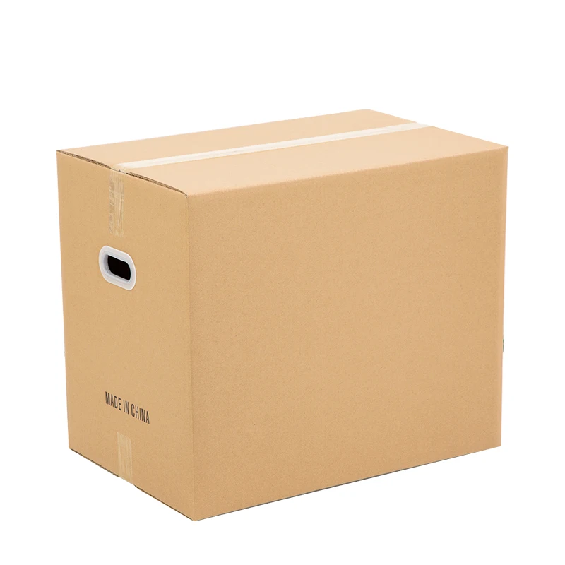 Corrugated Carton Box For Delivery Fruit and Vegetable Packaging A4 Paper Customize Carton