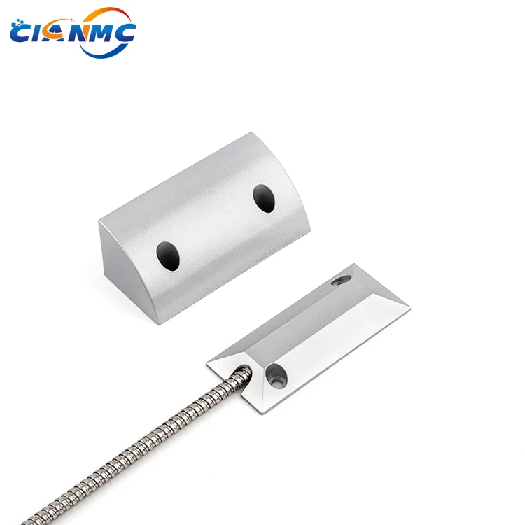 Metal Zinc-alloyed Housing NO/NC/COM Roller Shutter Door Magnetic Contact Sensor Switch