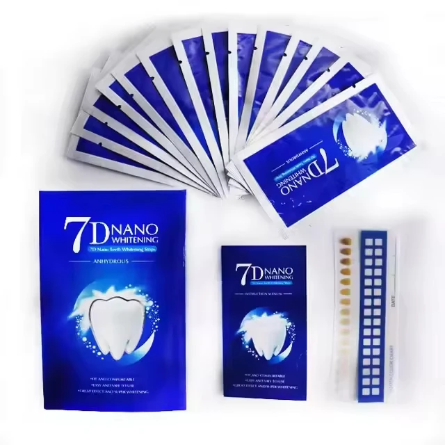 Wholesale Advanced Teeth Whitening Gel Strip Effective for White Teeth Mint Flavored for Home Use