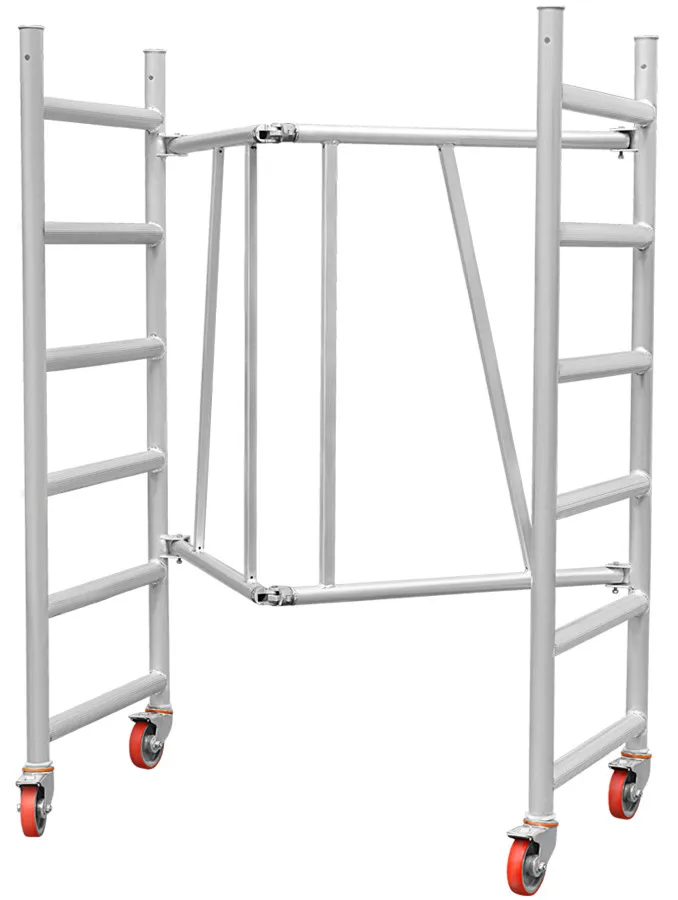 Mobile Aluminium Scaffolding for Construction Scaffold 6 Steps