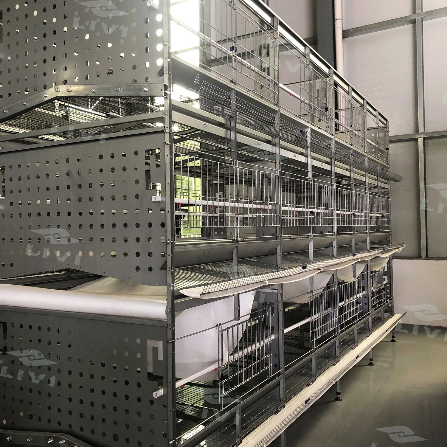 Best Design Durable Automatic H Type Battery Layer Chicken Cages