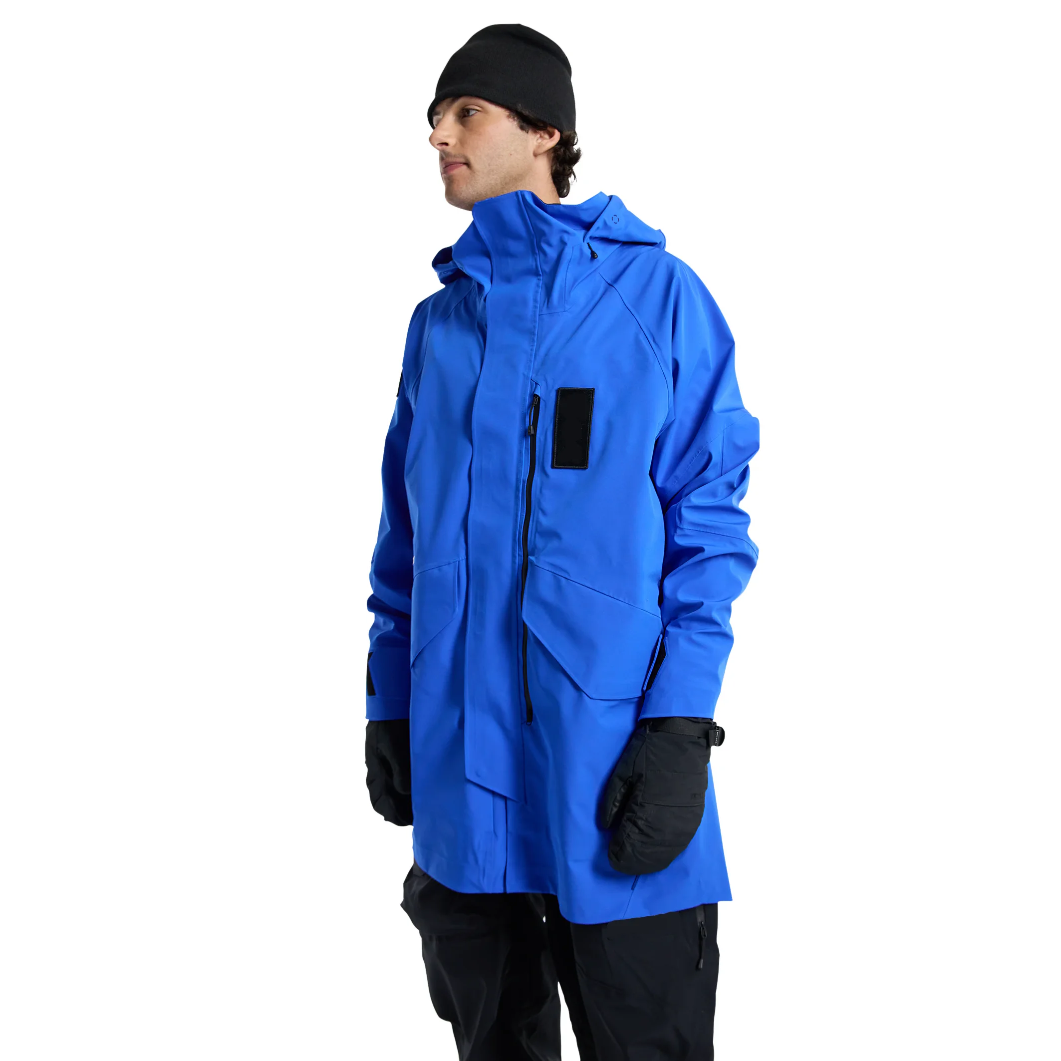 High quality 3L trench hard shell Jacket for snowboarding unisex baggy winter ski snow waterproof jackets full taped seams