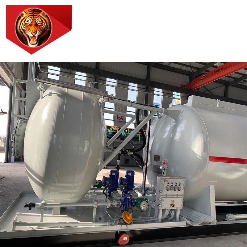 Tiger rig Q345B Fuel container tank gasoline tank