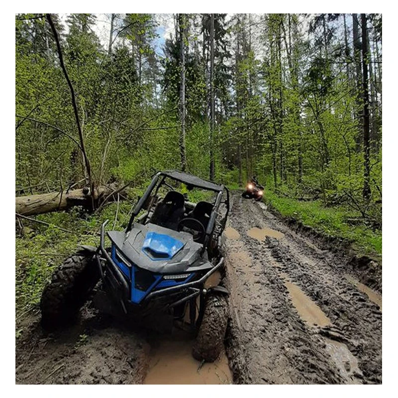 China Hot sales Pedal off road gas powered 2 seat popular cheap go kart buggy