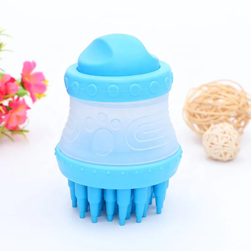 
Reusable Portable Pet Paw Washer Paw Scrubber Dog Feet Cleaner Washing Cleaning Brush Cup with Soft Silicone Bristle 