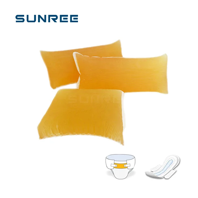 Hot Melt Glue Adhesive China High Grade Customized Size Silicone Raw Material Pillow Shaped Hot Melt Glue Adhesive For Non Woven
