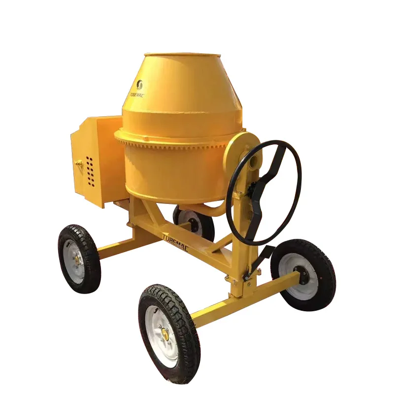 New/Used Spain Hot Sale 450l Capacity Big Concrete Mixer With 17 Inch Wheels
