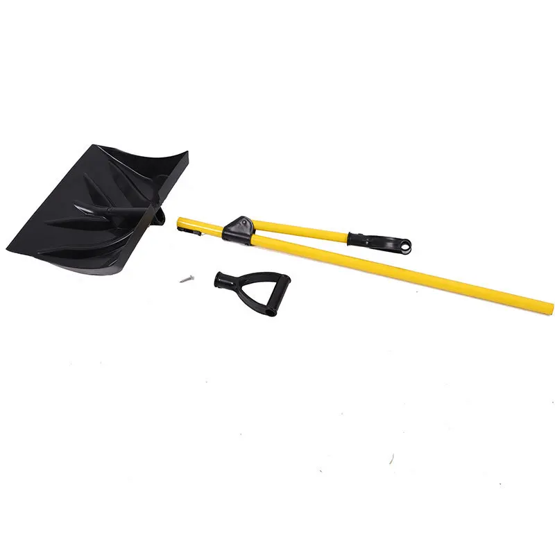 Poeticexist Nylon Adjustable Battery Plastic Ergonomic Wheel Snow Brush Cordless Aluminum Electric Snow Shovel