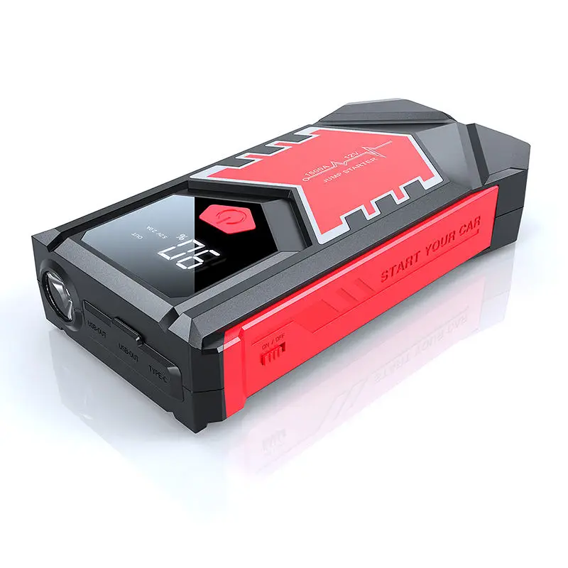 Car Starter High Power Car Booster 10000Ma and Fast Charging Power Bank