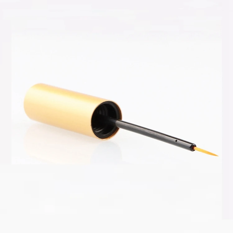 Wholesale Round Aluminum Plastic Empty Eyeliner Tube Makeup 5ml Eyelash Serum Bottle For Sale