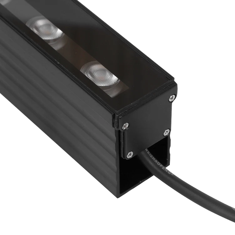 Landscape lamp 500mm 24v 1w 3w 5w rgb ip65 IP66 outdoor linear strip led underground light dmx inground linear underground light