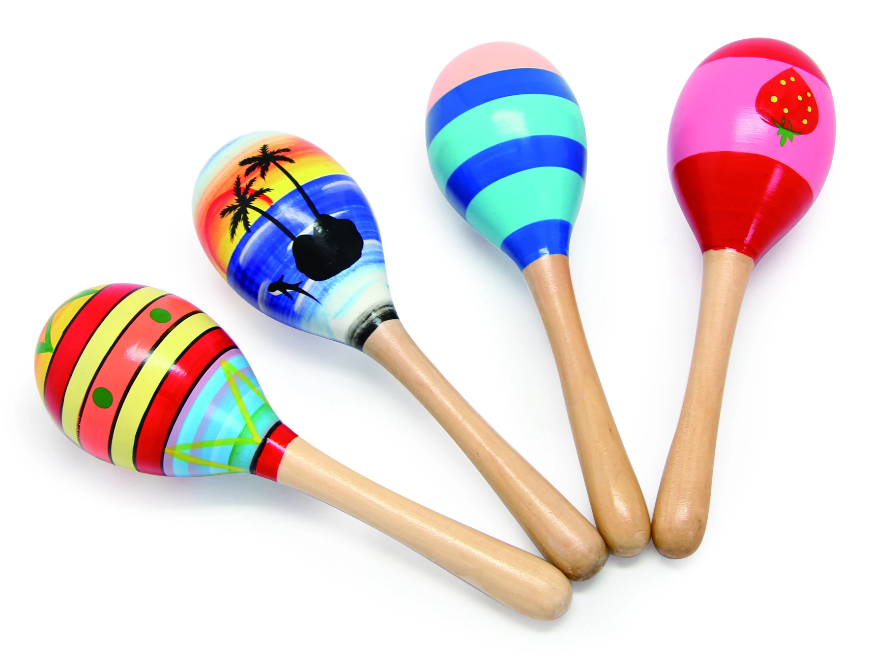 Shaker Musical Instrument Plastic Adult Maracas Toys Gift children playing present
