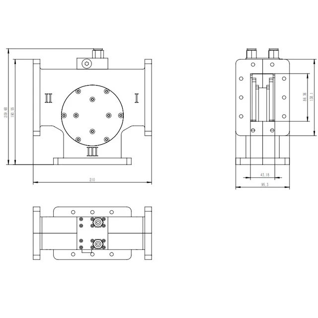 Циркулятор Waveguide BJ26 6 кВт