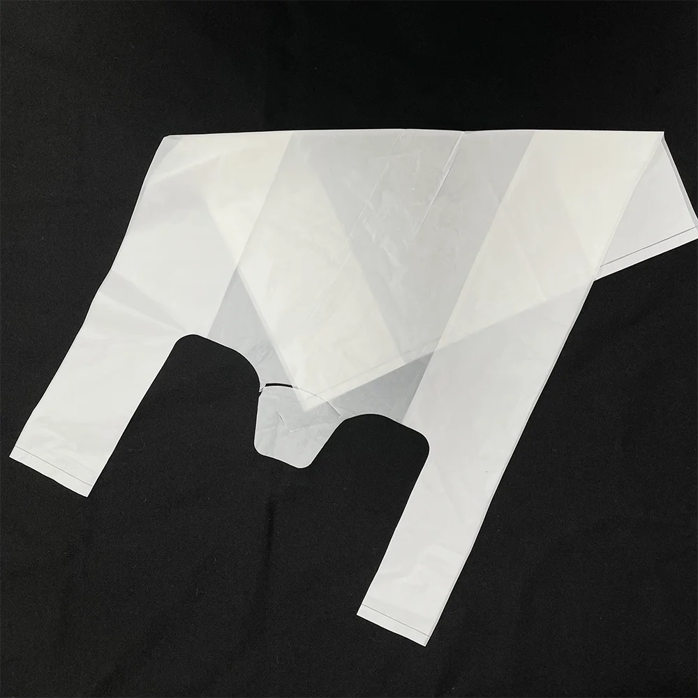 Food Packing Bags Compostable Owner Factory T-shirt Bag Cornstarch Shopping Bags Quanhua Biodegradable