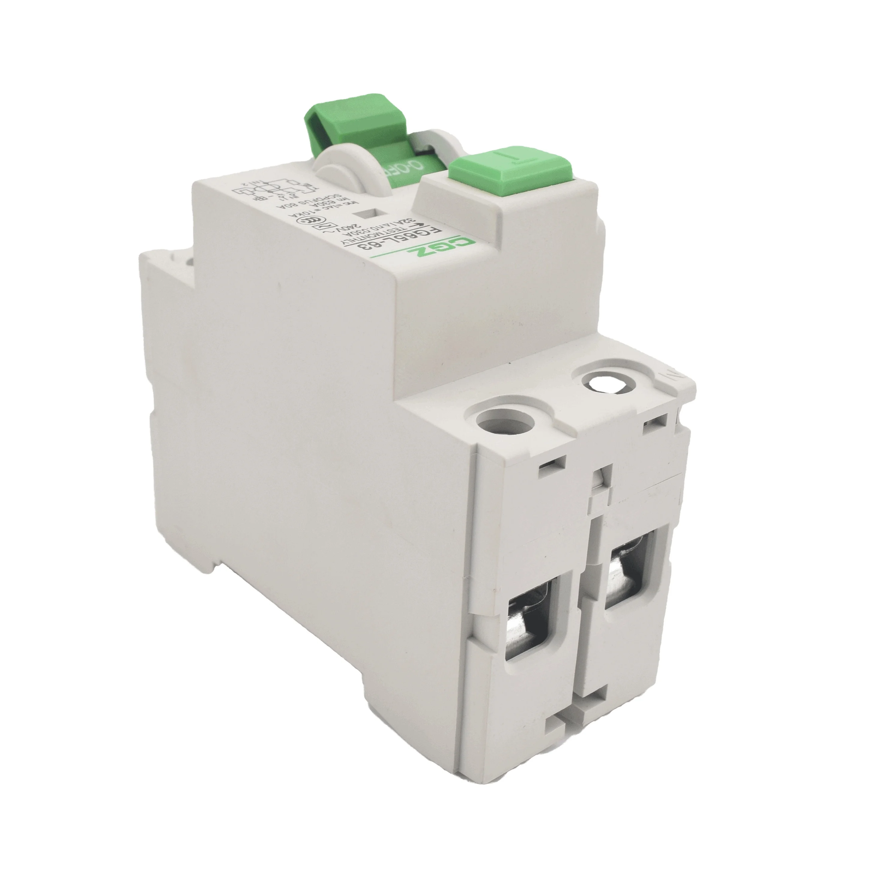 RCD ELCB 2 pole 4 pole earth leakage circuit breaker RCCB