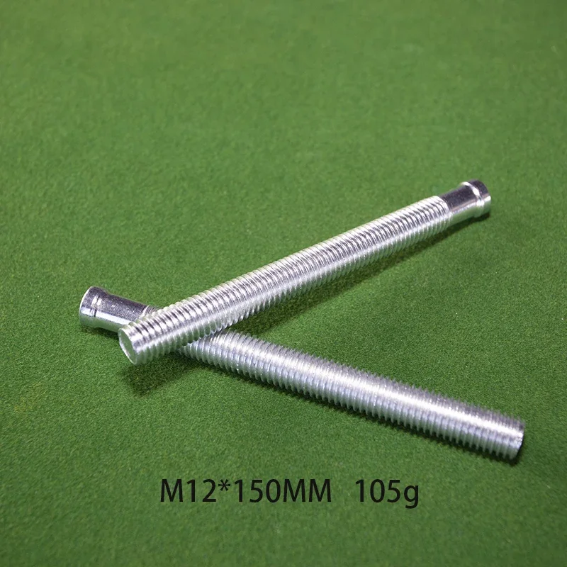 Billiards cues Counterweight Bolts Iron Galvanized System M12-1.75  35G 52G 70G 87G 105G 120G 138G pool cue weight bolts