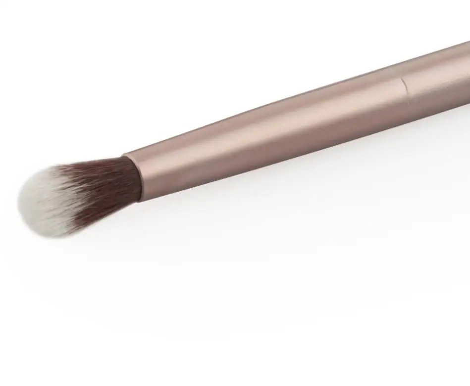 Cheap Rose gold double-head eyebrow makeup brush eye-shadow Makeup brush custom logo two end smudge makeup brush