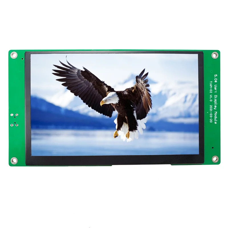 UART/TTL 5.0 HMI TFT Uart Display Module 800*480 LCD Smart UART Serial LCD Display