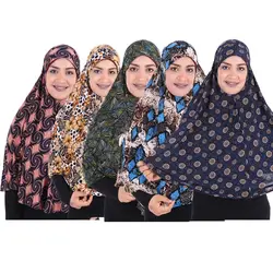 Muslim print big size Hijab Scarf printed head hijab Scarves Women Islam hijab QK034