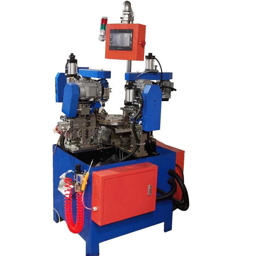 Professional Supplier Automatic Brass Terminal Metalworking Machines Integrating Cutting Drilling Tapping And Chamfering