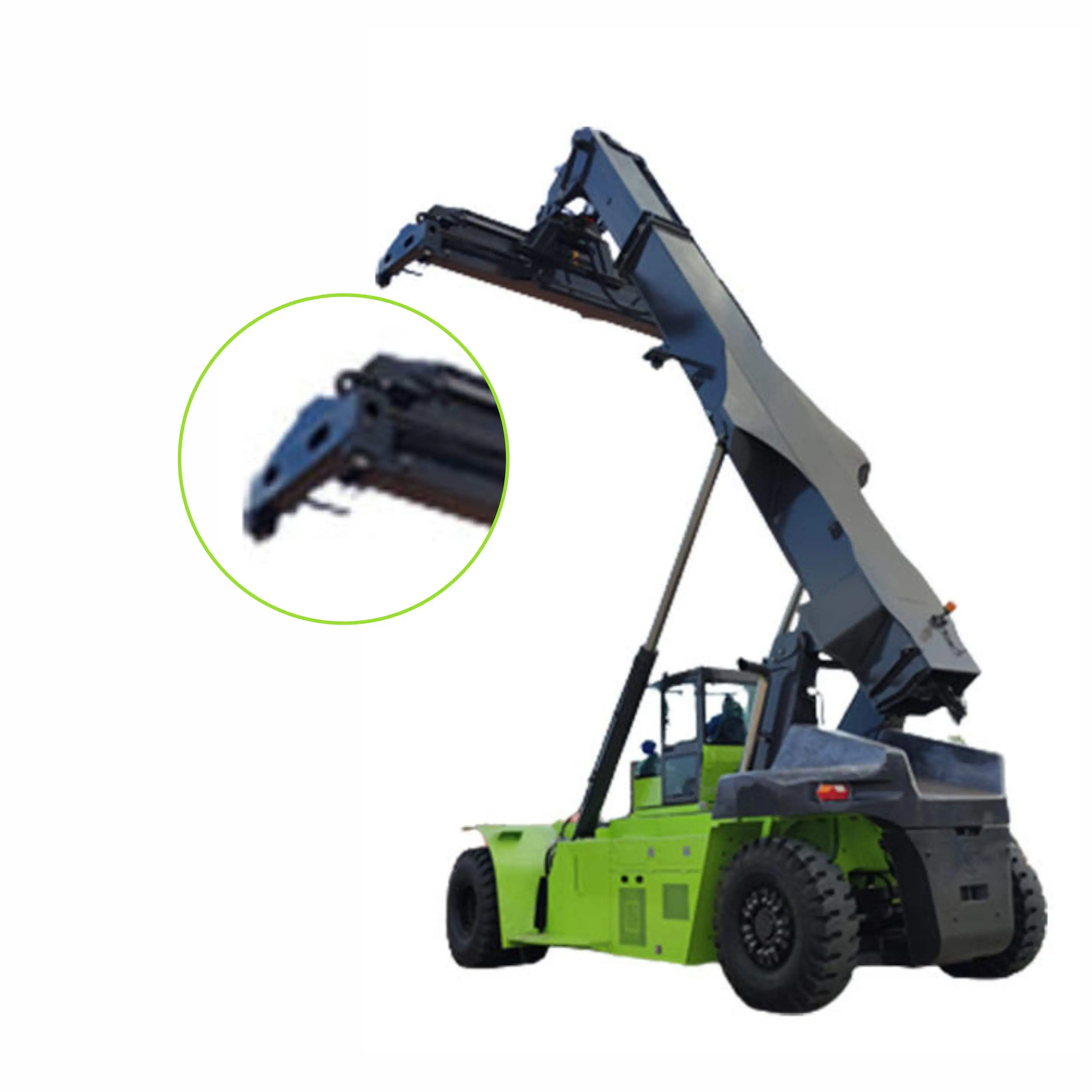 ZRS4531E 45 ton container reach stacker used in Port transportationContainer Reach Stacker For Sale Reach Stacker Crane Electric