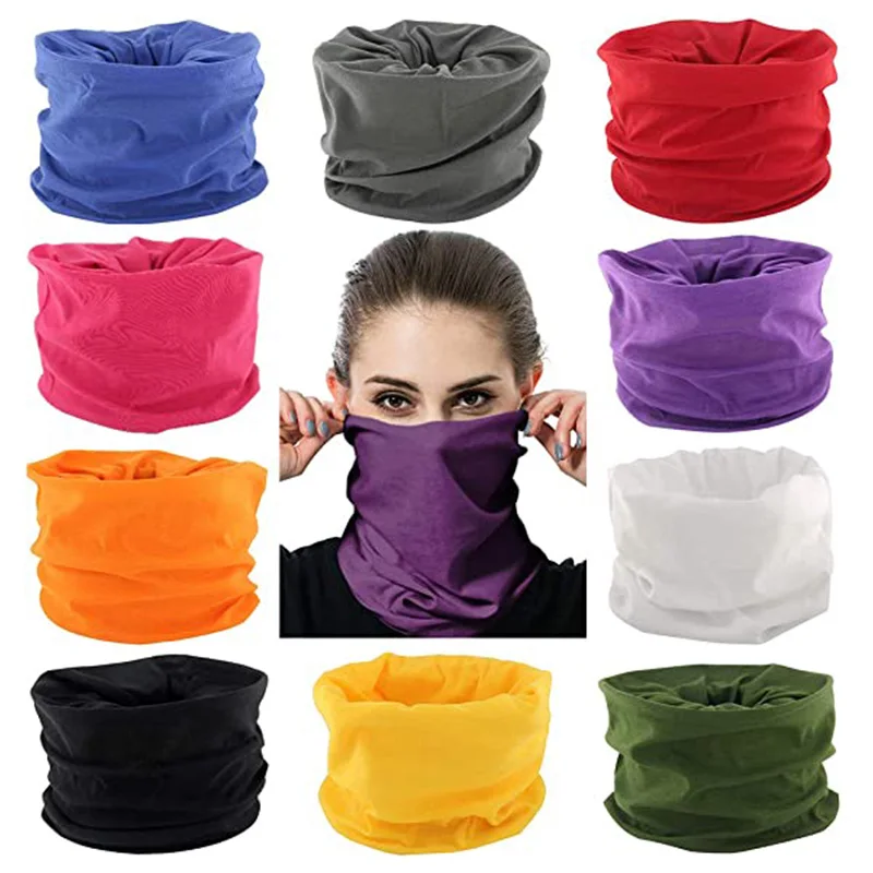 Multifunctional head scarf tube cheap windproof hunting premium seamles bandanas