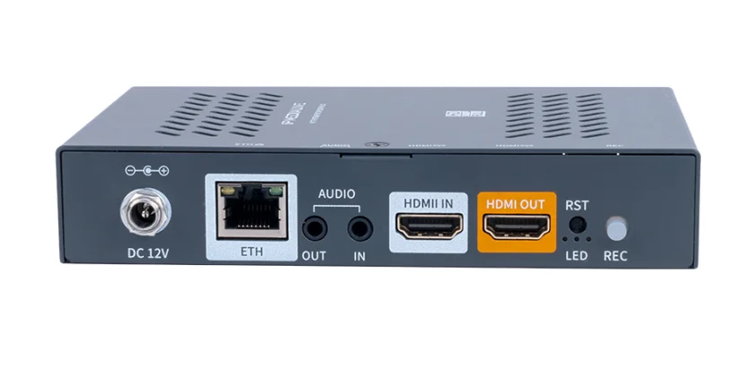 L2  Webrtc 200ms low latency POE USB TF recoding 4K  H264 H265 HDMI 1080 60fps Video Encoder