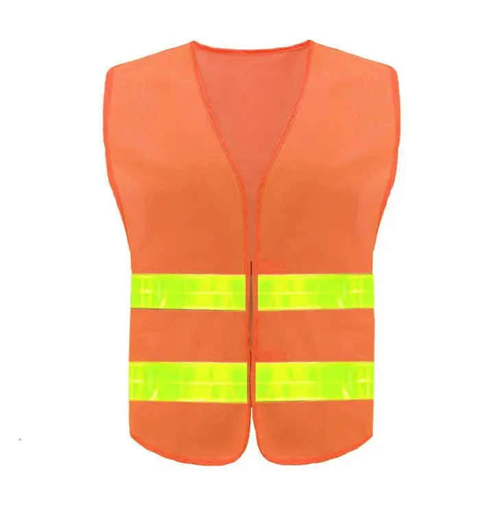 High visibility traffic safety vest Reflective vest Night time high visibility jacket OEM factory