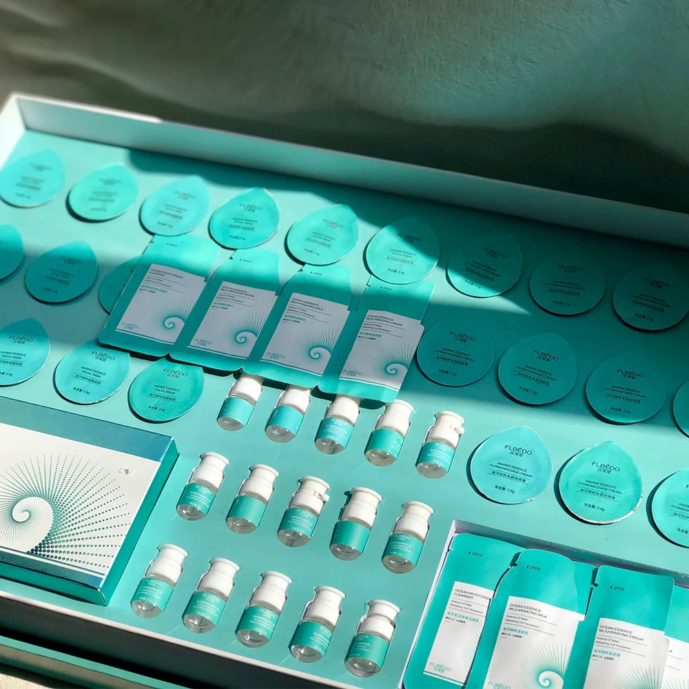 OEM/ODM Private label hydrating  collagen organic facial cream skin care sets with logo