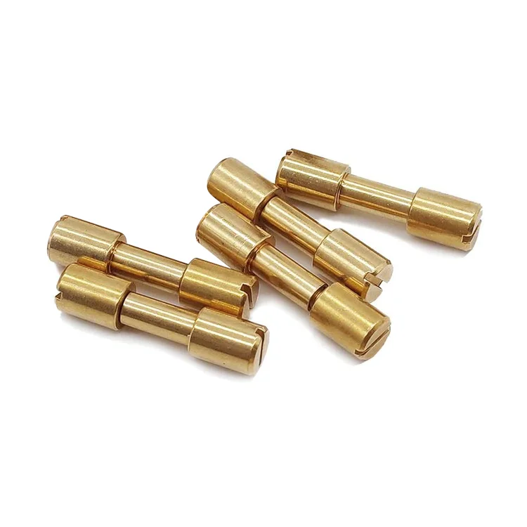 Custom brass stainless steel copper knife handle corby bolt