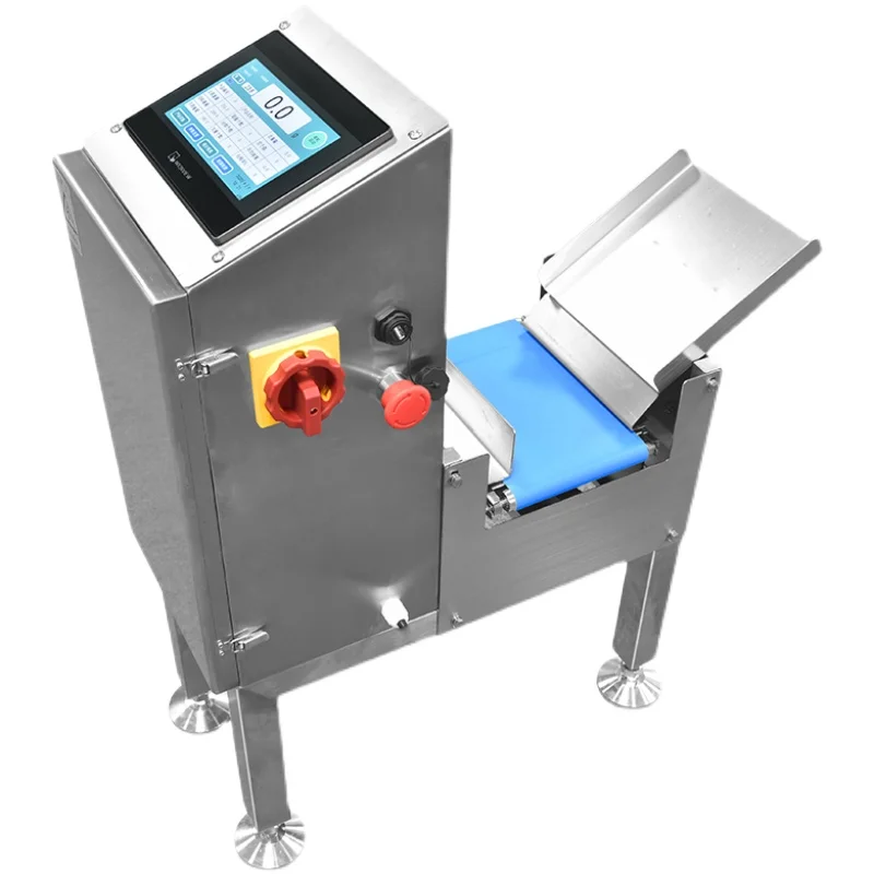 Online automatic weighing machine Food factory assembly line dynamic electronic weighing machine Weight weighing and sorting mac