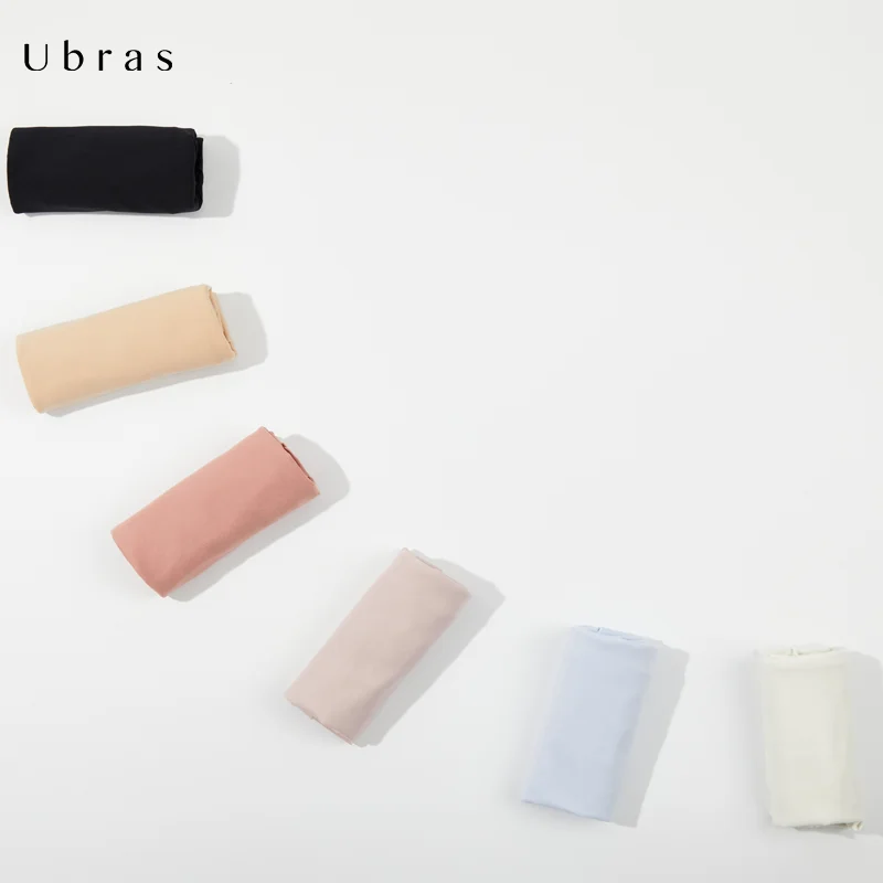 Ubras UA223309 Hot Sale Ladies Solid Color One Piece Mid Rise Seamless Invisible Ladies Panties