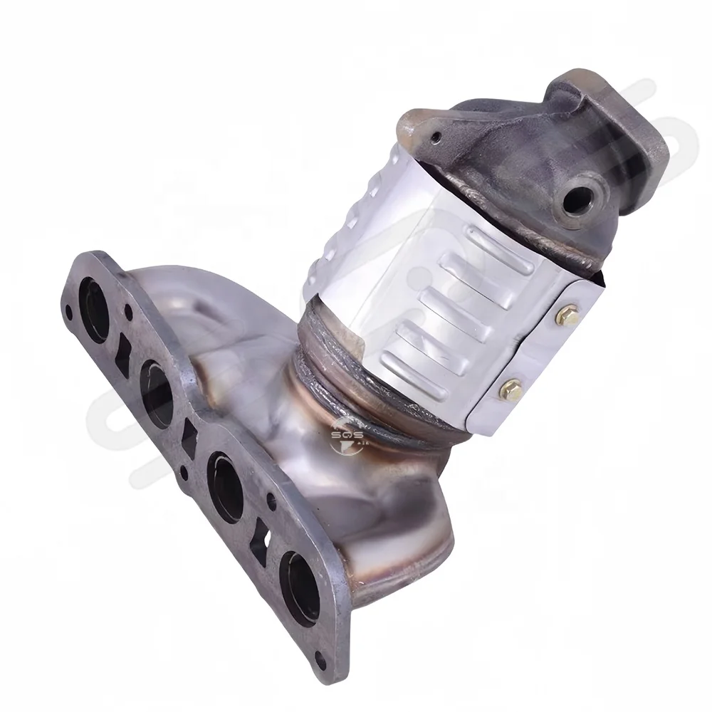 SQS High Quality Catalyst Exhaust Manifold Catalytic Converter Direct Fit Hyun-dai Ix 35 Factory Wholesale
