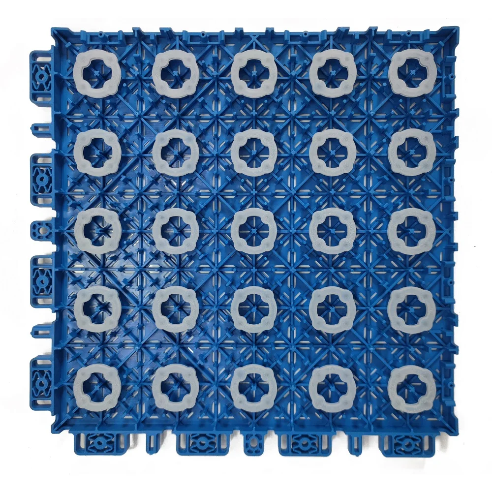 multi-purpose interlocking pp sport court tiles paddle tennis roller skating basketball pp interlocking flooring floor tiles