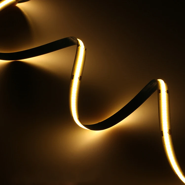 New Arrival Customized Length Flexible Copper Bare Board IP20 DC 24Volt 10W COB LED Strip